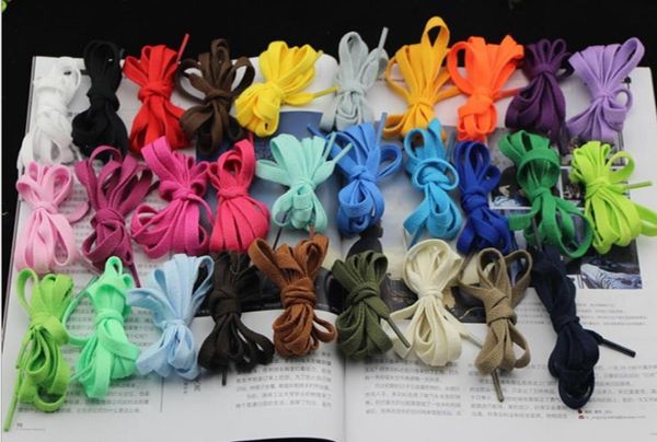 

08cm flat shoe laces shoelaces 57 colors for option 18m 15m 1m 08m 05m3548850, White;pink