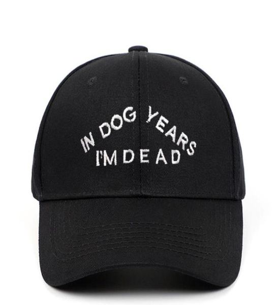 

100 cotton dad hat in dog years i039m dead baseball cap embroidery buzzwords snapback caps fashion adjustable 16645243091022, Blue;gray