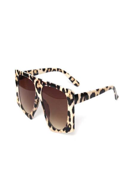 

2021 oversized sun glass irregular leopard sunglass shad012944656, White;black