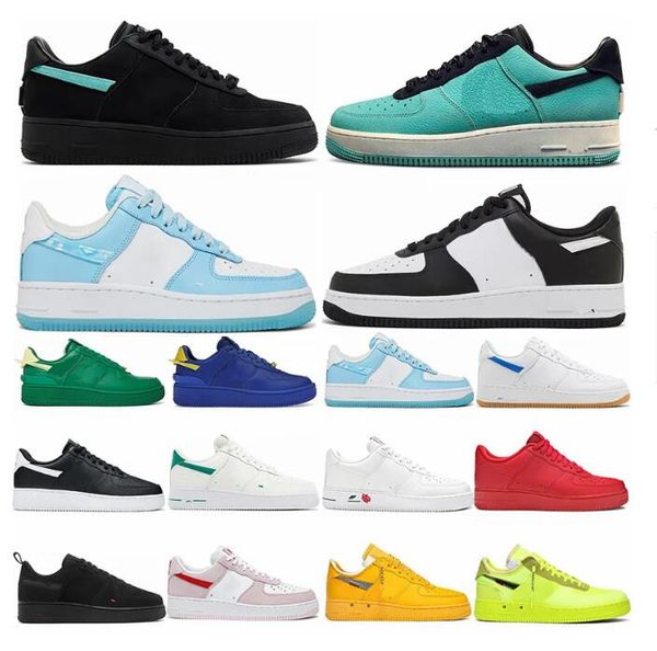 

2023 new designer shoes for mens womens plate-forme 1837 friends and family tiffany blue malachite 07 triple black white dhgate flat sneaker
