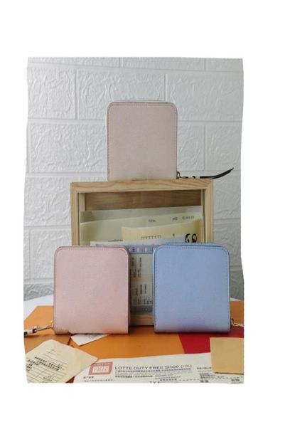 

luxury designer purse fashion short style by the pool zippy wallet empreinte leather classic zip pocket pallas bag zips coin walle3517272, Red;black