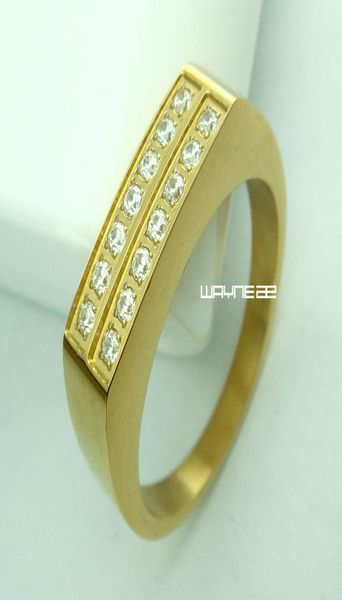 

r249 sz79 wedding engagement ring stainless steel18kt gold filled1046323, Silver