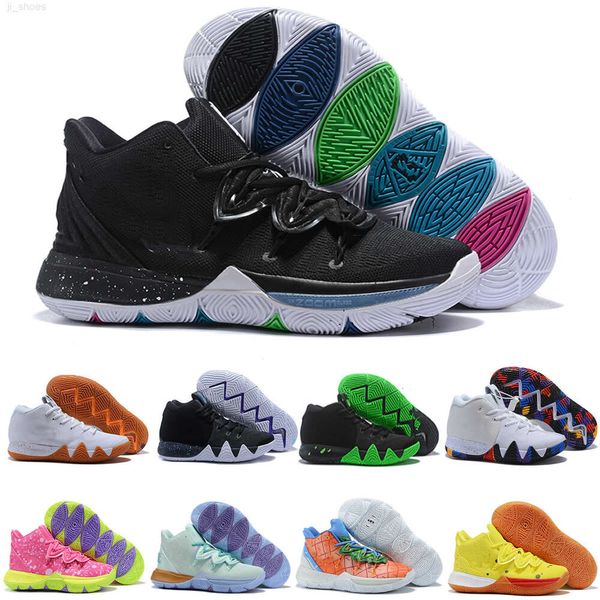 

classic kyries 5 v 5s basketball shoes irving iv 4 pour sale bon cny pineapple bhm marche halloween sneakers sports mens tournament green bh