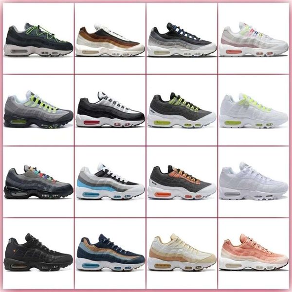 

95 max running shoes air 95s classic designer og men women triple black white grey navy blue pink red neon soft sole 3.0 sneakers tt club 20