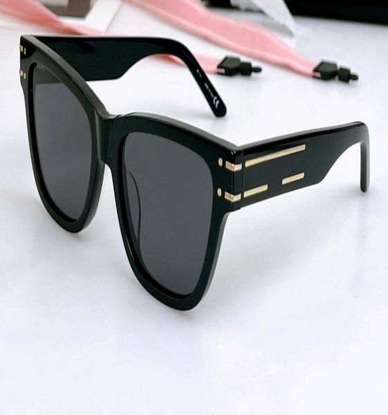 

square pilot sunglasses shiny black dark grey s6u women men sports glasses occhiali da sole uv400 protection with box1023084, White;black