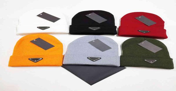 

luxury beanies hight quality men and women wool knitted hat classical sports skull caps womens high end casual gorros bonnet 4335856, Black;white