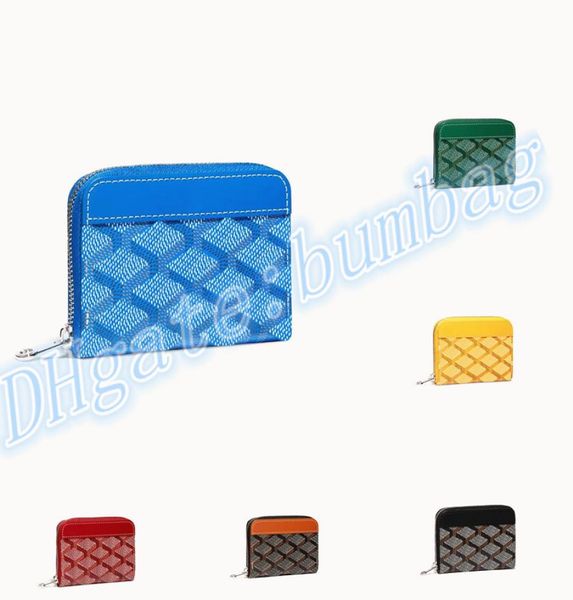 

women039s mens with box goya matignon wallets luxury purses card holder designer wallet passport holders fashion classic coin p7172252, Red;blue