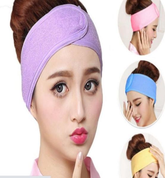 

cute soft towel hair band wrap headband for bath spa yoga sport make ps21306863844, Silver