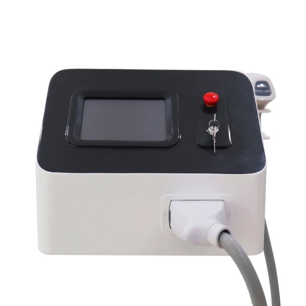 

trending 808nm painless hair removal machine fast permanent depilation hair root pigment removal skin strengthening diode laser machine, Black