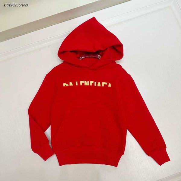 

baby clothes front and rear logo printing kids hoodies sweater for boy girl size 100-150 cm designer child sweatshirts sep01, Black