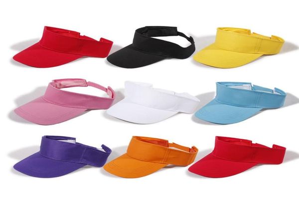 

sun hat visor golf hats adults summer blank sports caps for mens womens beach ball caps1104022, Blue;gray