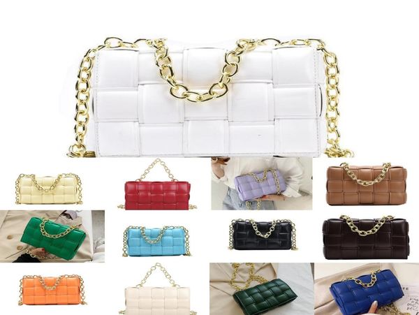 

luxurys shand woven small square 2021 summer new fashion portable women039s korean simple chain shoulder bag4940600