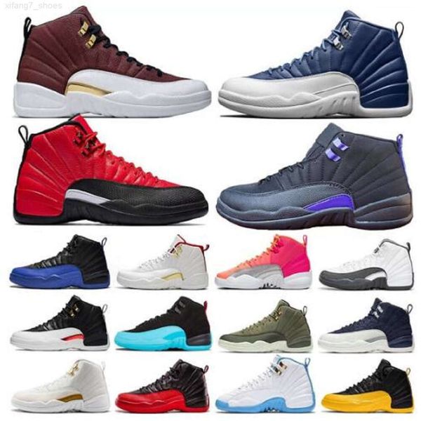 

2023 utility men jumpman 12 12s basketball shoes cherry a ma maniere flower black stealth royalty twist university gold white mens trainers