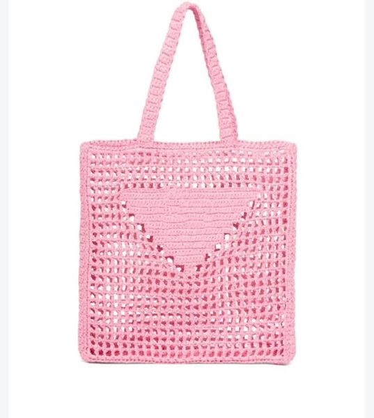 

women straw shopping bag wine coconut fiber tote bags ladies summer fashion beach crochet pouch9524422