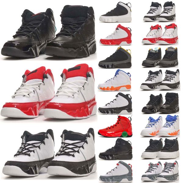 

boys girls jumpman 9 ix 9s kids basketball shoes bred university gold blue gym chile red cool particle grey racer blue statue anthracite chi