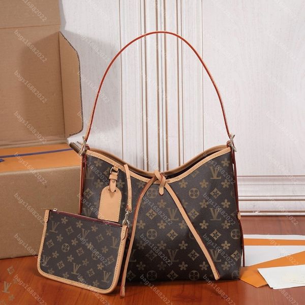 

real cowhide carryall bag women one shoulder crossbody bag designer handbag rucksack high capacity travel bag fashion louise viuton vutton r