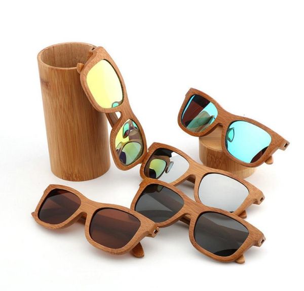 

fashionable custom bamboo wooden grain sun glasses sunglasses1078790, White;black