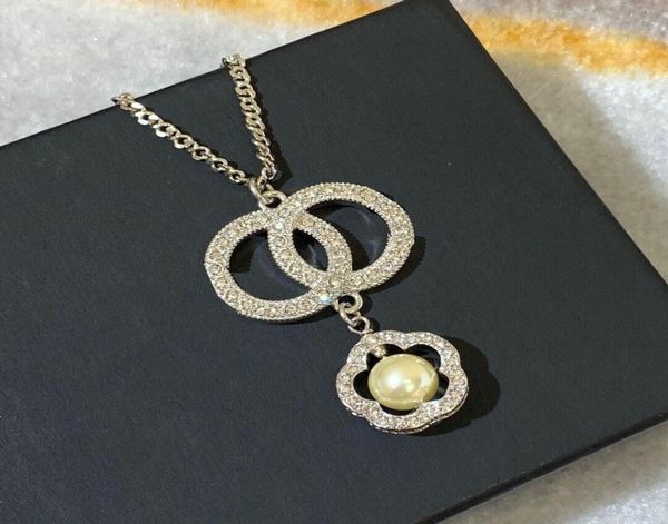 

xiaoxiangjia pearl temperament diamond necklace sweater chain net red star fashion5078163, Silver