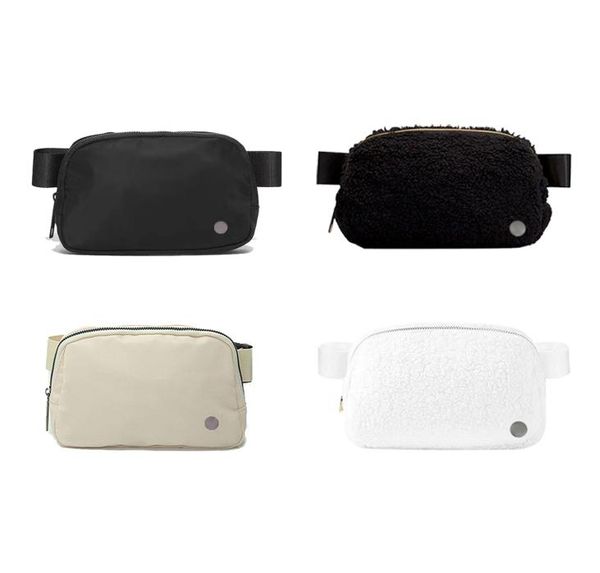 

new yoga belt chest wool fleece bag xurys designers woman outdoors sport xury waist bags womens men body pack wallet nylon portable teddy ba