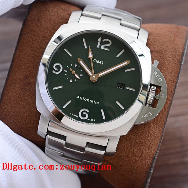 

mens pam watches marina luminor joker sports boss 2555 automatic movement man wristwatches gmt luxury business brand watch d11530