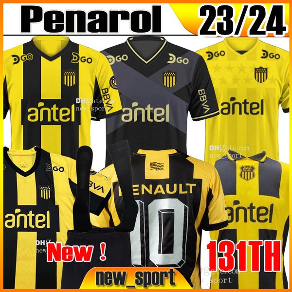 

2023 2024 uruguay penarol soccer jerseys 130th 131th jersey special edition club 2023 2024 atletico penarol c.rodriguez gargano 21 men footb, Black;yellow