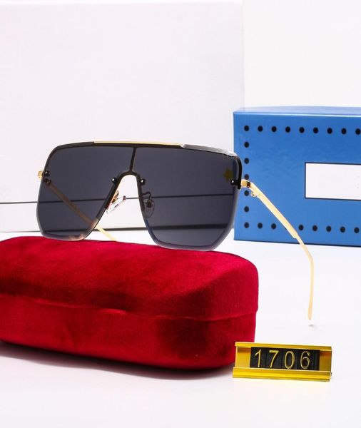 

fashion sunglasses summer sunglasses fashion beach sunglasses for man woman 8 color with box sun glasses eyewear metal1723208, White;black