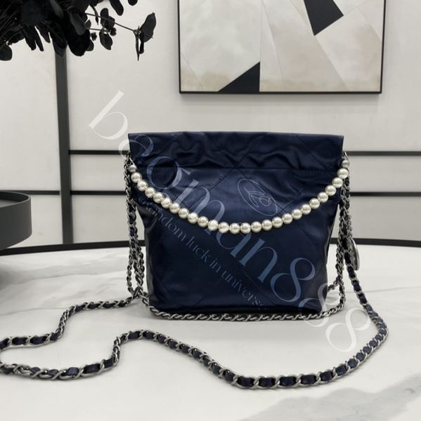 

designer bag woman shoulder bucket bags mini evening bags fashion handbag luxury real leather cross body bag gold or silver chain with coin