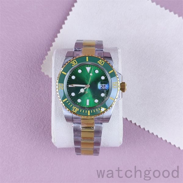 

mens designer watch zdr ceramic gmt luxury watches casual sports automatic movement fashion watches clean factory green blue black dh02 e23, Slivery;brown