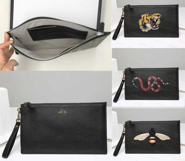 

man wallet black bee leather hand bag women rice white snake purses fashion card holders animal motifs mobile phone p6612925, Red;black
