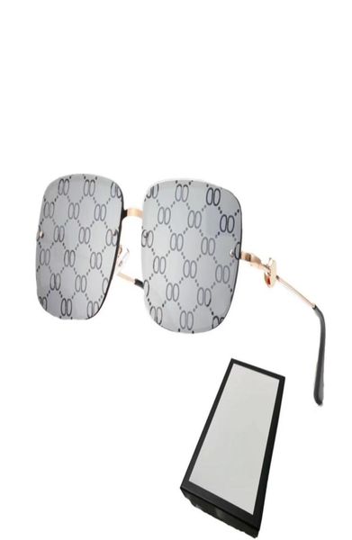 

glasses designer sunglasses men women summer glasses senior fashion luxury lens g letters with box 6 kinds of choice6960081, White;black