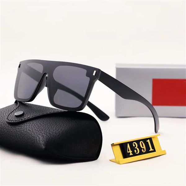 

luxury men's sunglasses women's sunglasses one-piece square lenses217n, White;black