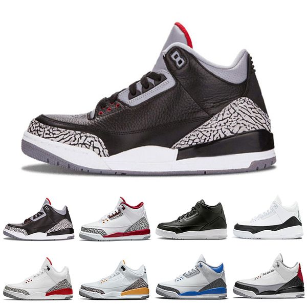 

kids basketball shoes jumpman 3 toddlers shoe blue white black red grey green olive child preschool ps athletic tod chaussures trainers snea