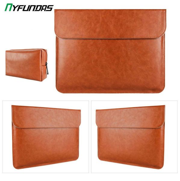 

microfiber pu leather sleeve protector bags for macbook air pro retina 13 12 15 mac book lapsleeve for macbook pro 16 case 2014666896