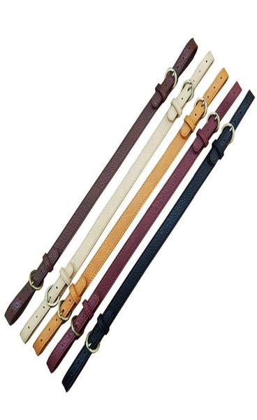 

bag parts accessories 1pc 4754cm straps handles pu leather handle belt shoulder replacement for handbags strap diy5000903, Black