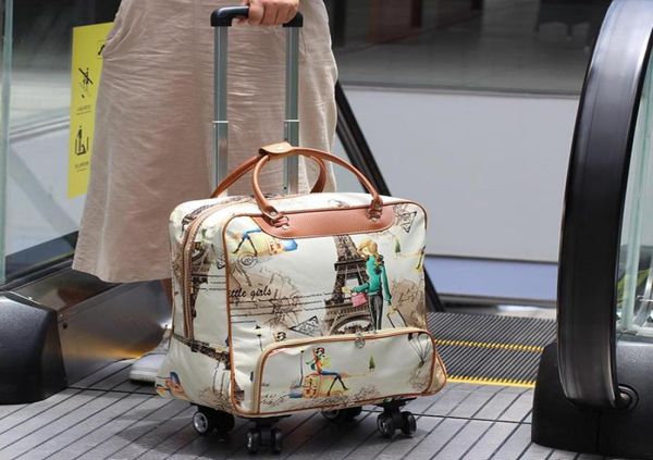 

suitcases waterproof high oapacity travel bag thick style rolling suitcase trolley luggage lady men trip bags with wheels suplies5127878