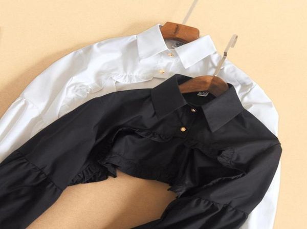 

scarves allmatch fake collar classic temperament women cotton longsleeved shirt white black sweater decorative7752243, Blue;gray