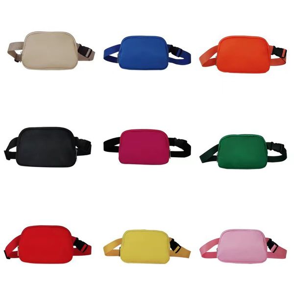 

lulul belt bag waistpack backpack women's men's nylon sports yoga bag shoulder bag crossbody bag fashion wallet