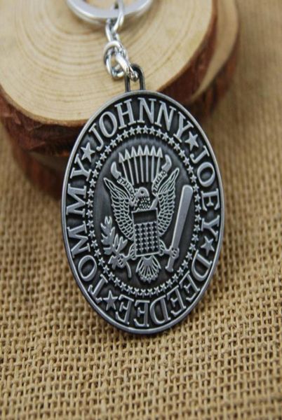 

movie series key chain rock band mark shield keyring keychain for keys promotion key ring key holder w9908468413, Silver