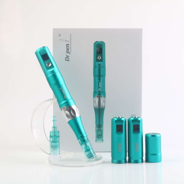 

11/16/24/36/42/nano micro-needle 6 speed levels 15000rpm wireless/wired led display a6s derma pen with 10pcs cartridges