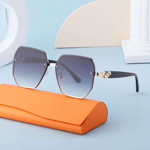 

fashionable framed sunglasses for women frameless cut edge wholesale, White;black