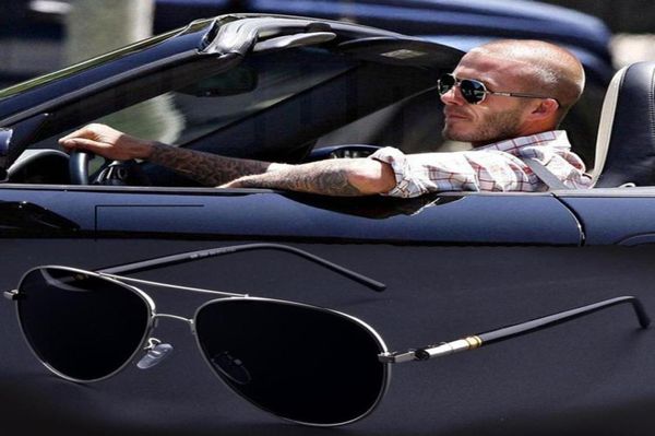 

sunglasses brand designer polarized men polarised driving shades black pilot male retro sun glasses for menwomen9264299, White;black