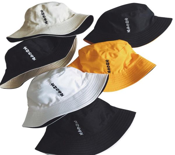 

harajuku double sided wear finger something embroidery panama bucket hat men women summer bucket cap hip hop hat fisherman7612442, Blue;gray