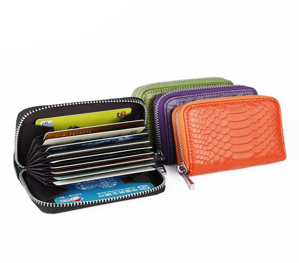 

2017 new design cowhide short business card holder quality purse organ card holder 1pcs 3381947, Red;black