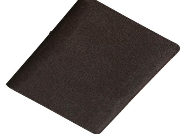 

famous brand new 18cm notebook business book cover agenda check folder case with box paper card6547157