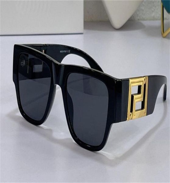 

simple fashion style sunglasses 4403 square oversize frame design men and women glasses outdoor anti uv protection with box3367794, White;black