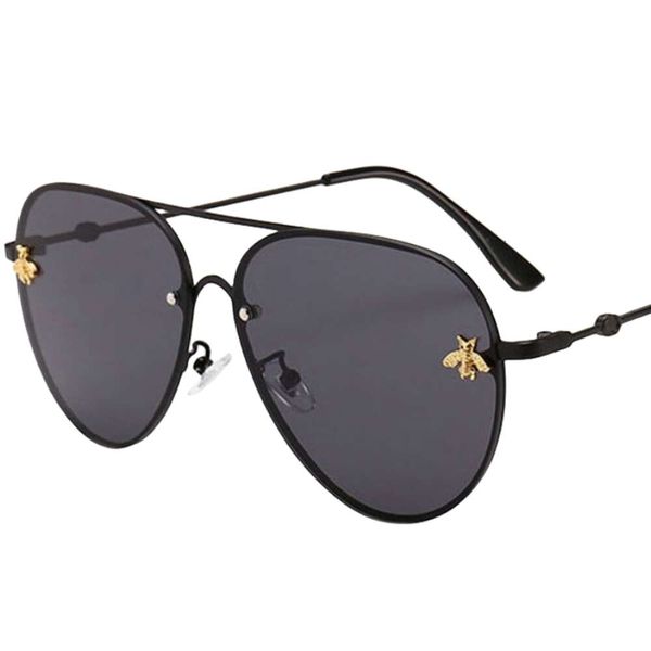 

designer sunglasses branddesign sunglasses women men designer good quality fashion metal oversized sun glasses vintage sunglasses, White;black