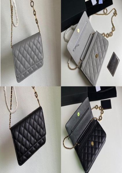 

2298 classic luxury fashion brand wallet vintage lady brown leather handbag designer chain shoulder bag with box whole 1188984497, Red;black
