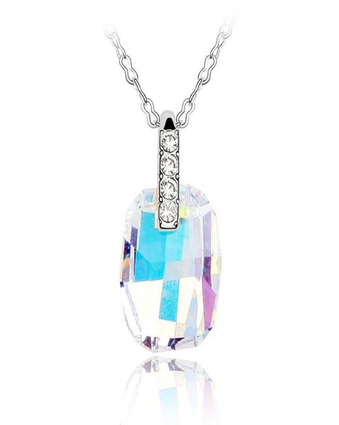 

fashion charms pendant made with rovski elements crystal jewellery accessories wholesale new big charm design jewlery for women5938297, Silver