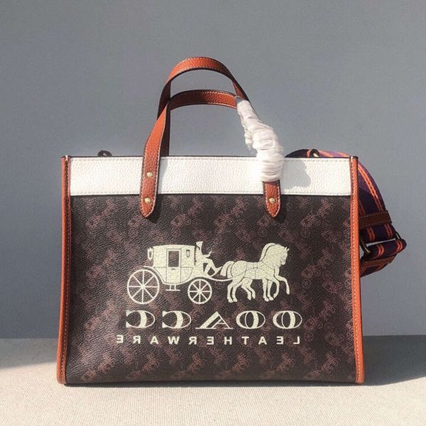 

women's designer bags tote olai hand women's carriage print find 30 tote pvc coated leather shopping factory direct sales