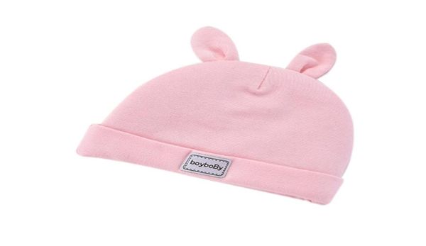

2020 newborn hat autumn winter 036 months men and women baby cotton thicken hooded hat newborn baby hat1059693, Blue;gray